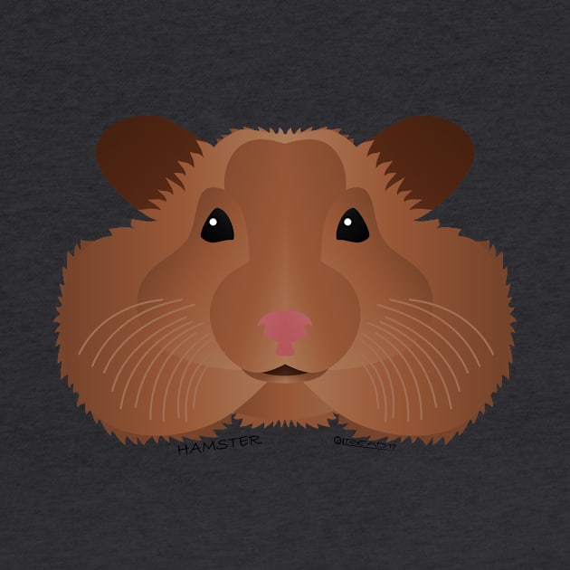 Baby Hamster Face by FunkilyMade